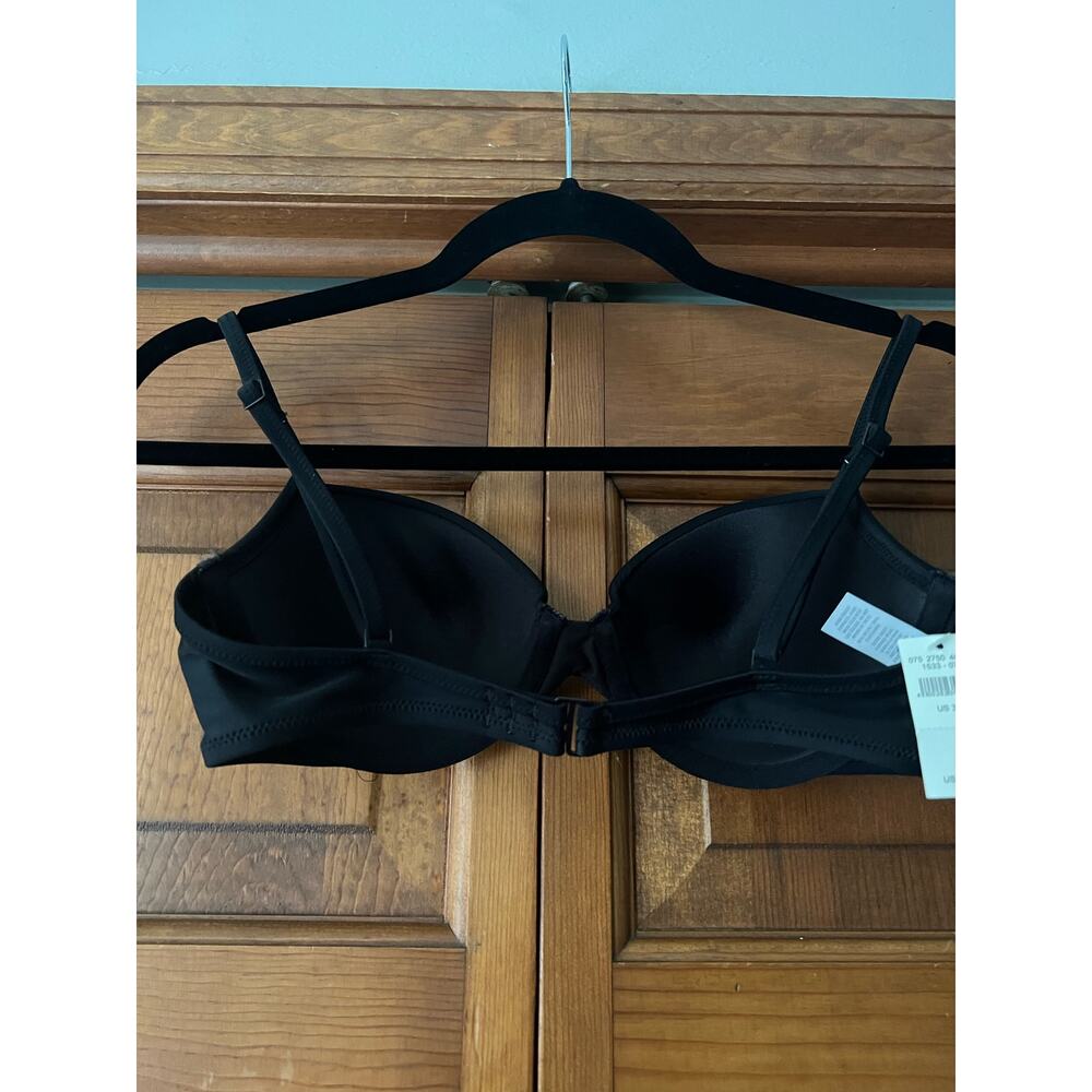 NWT Aerie OG Women's Lightly Lined Underwire Bikini Top True Black Size 32D - Picture 5 of 12